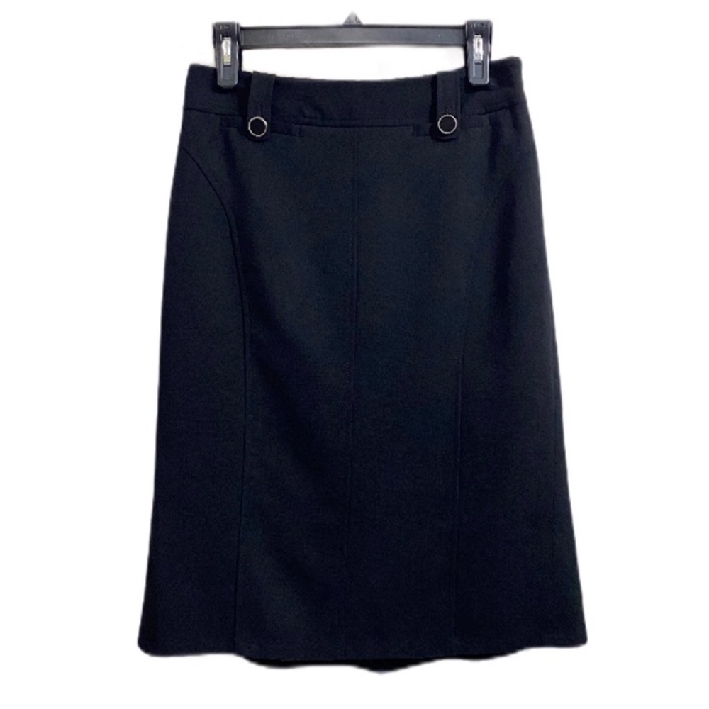 Ann Taylor Wool Blend Black Skirt Women’s Size 4